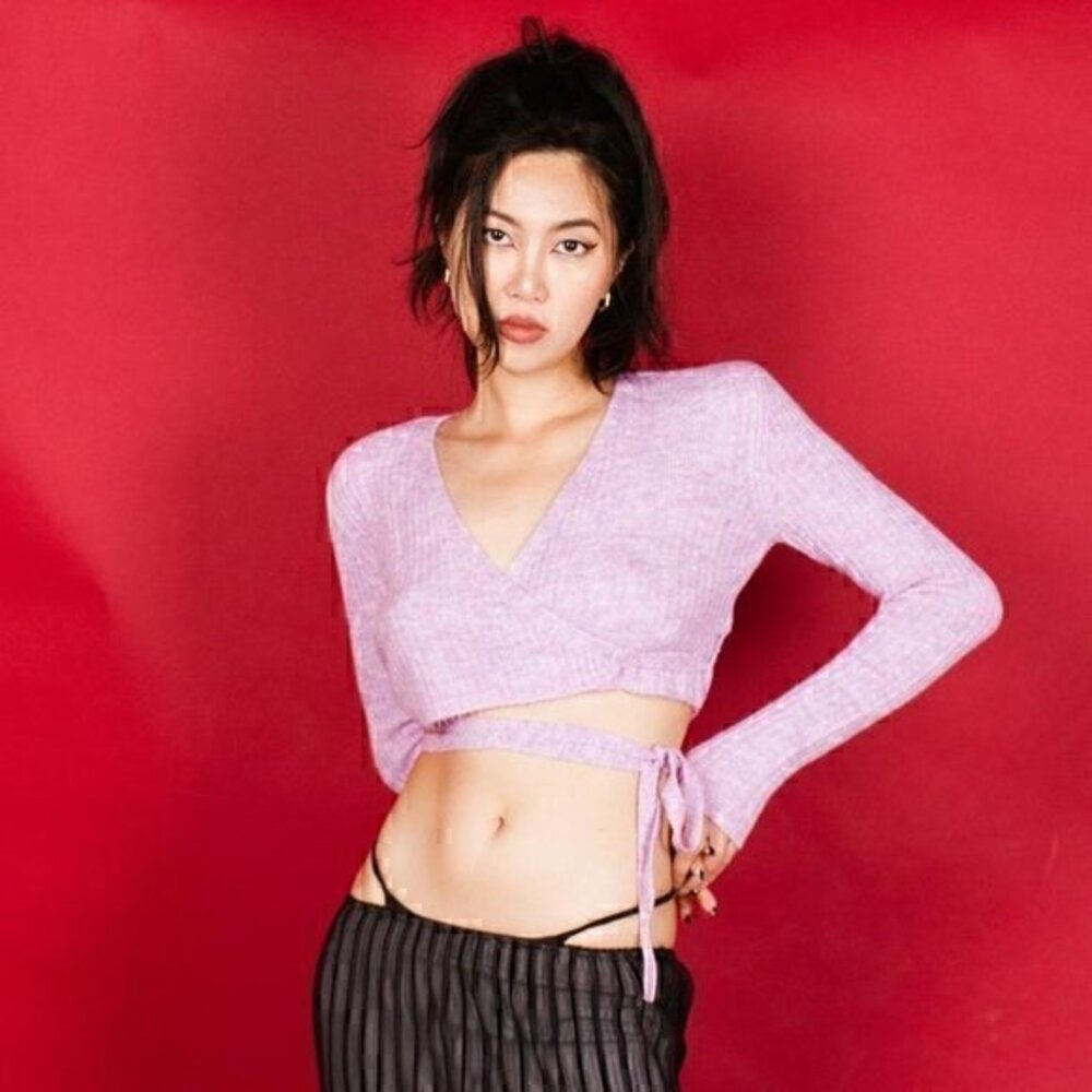 Uo Bibi Wrap Sweater